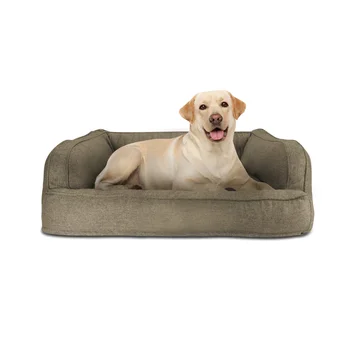 Кровать для собак Canine Creations Arlee - Устойчива к жеванию - Пенопласт с эффектом памяти - Большой, очень большой (выберите свой цвет)