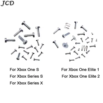JCD Полный комплект винтов для Xbox One S Slim для XBOX серии S X Elite 1/2 Геймпад для контроллера T6 T8 Замена винтов