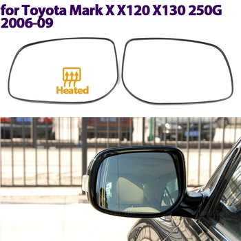 Автомобильное Левое Правое Боковое Крыло Заднего Вида С Подогревом Прочного Зеркального Стекла для Toyota Reiz Mark X X120 250G GRX130 X130 2006-2009 Аксессуары