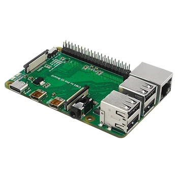 1 Комплект платы адаптера Плата расширения для модуля Raspberry Pie CM4 к адаптеру 4B 4-полосный порт USB2.0 RJ45 Ethernet
