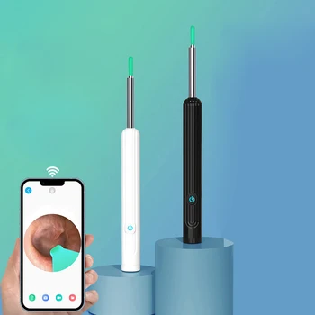3,6 мм беспроводная смарт-мини-камера Wi-Fi, визуальный очиститель ушной серы, ложка, эндоскоп, Отоскоп для Android iPhone, средство для удаления ушной серы, ушная палочка