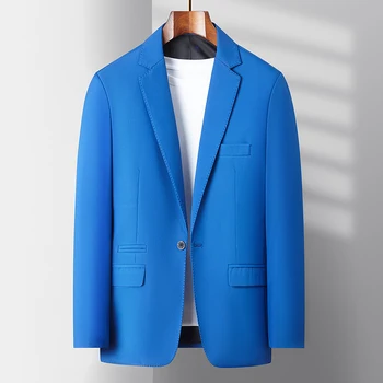 Высококачественный пиджак, осенне-зимний модный тренд, Корейская версия, Приталенные Модные Красивые Элегантные повседневные блейзеры из полиэстера