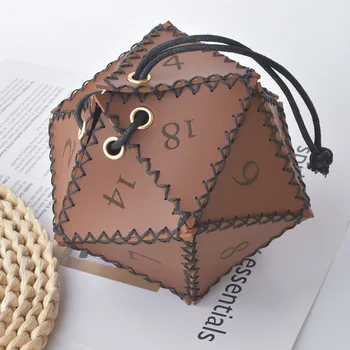 Новая сумка для хранения набора кубиков для настольных игр Multilateral Dice Bag