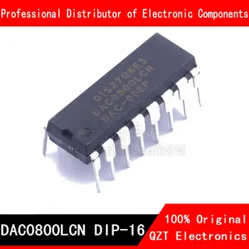 10 шт./лот DAC0800LCN DIP DAC0800 DAC0800L DAC0800LC DIP-16 новый оригинал в наличии