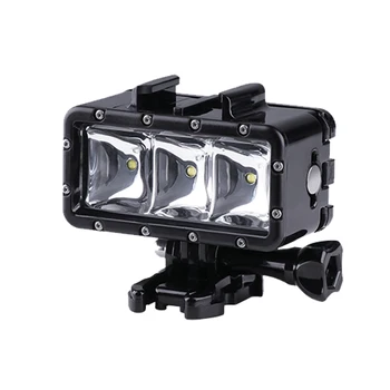 Экшн-камера Diving Light Fill Light с Быстроразъемным Интерфейсом и Универсальным Винтовым Интерфейсом для GoPro Hero 11 10 9 SJCAM YI