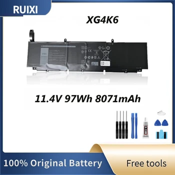 RUIXI Оригинальный аккумулятор XG4K6 0XG4K6 Замена аккумулятора ноутбука Для XPS 17 9700 Серии Precision 5750 (11,4 V 97Wh) + Бесплатные инструменты