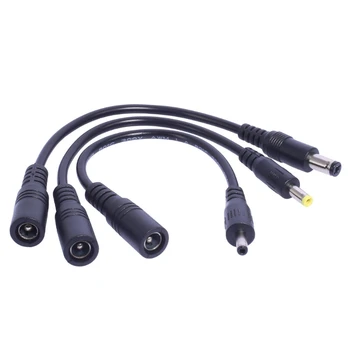 Простой в использовании удлинительный кабель питания 22AWG 5,5x2,1 мм от розетки до розетки DC35135 P9JB