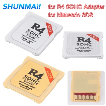 для Цифровой Карты памяти R4 SDHC Secure Burning Card Золотисто-Белая Игровая Флешкарта Портативная Флешкарта для Nintendo 3DS