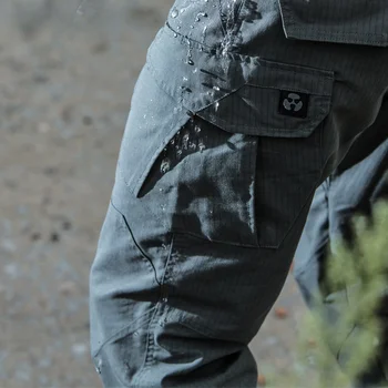 Тактические военные брюки-карго, мужские водонепроницаемые брюки WAT Combat с несколькими карманами, хлопковые повседневные рабочие джоггеры для бега трусцой, мужские XXL, Новинка