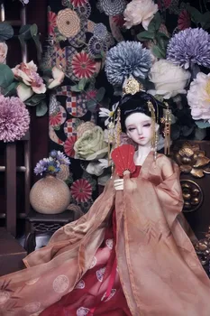 Аксессуары для куклы в короне BJD, Золотой головной убор, серьги-шпильки, комплект ювелирных изделий