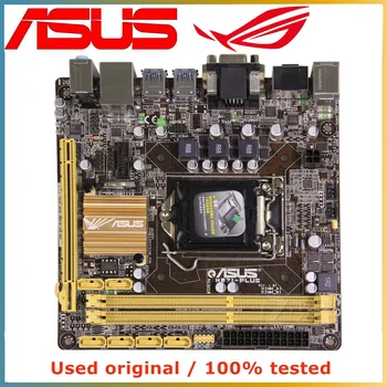 MINI ITX H87i Для материнской платы компьютера ASUS H87I-PLUS LGA 1150 DDR3 16G Для настольной материнской платы Intel H87 SATA III PCI-E 3,0x16