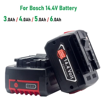 для замены Резервного Аккумулятора Bosch 14,4 В 3,0 Ач-6,0 Ач Литий-ионный Аккумулятор GBH GDR GSR 1080 DDS180 BAT614G BAT607G