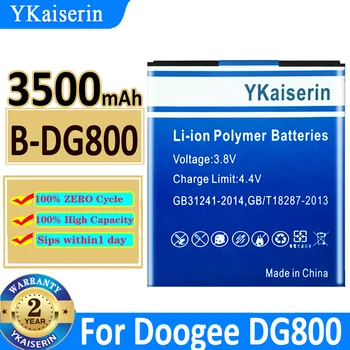 YKaiserin Высококачественный Аккумулятор 3500 мАч B-DG800 для Мобильного Телефона Doogee DG800 VALENCIA B DG800 Batterij + Track NO