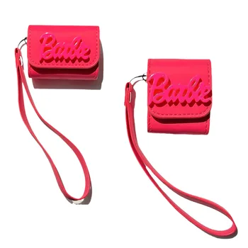 Барби Airpods Pro2 1 2 аниме 3-го поколения, Каваи, PU, чехол для беспроводной гарнитуры iPhone Bluetooth, подарок девушке на День рождения