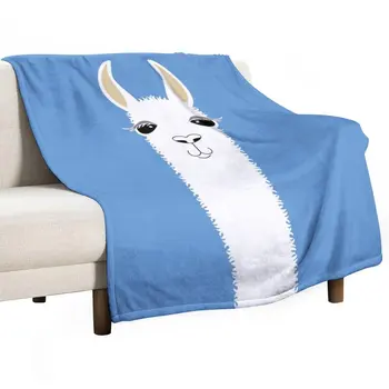 Новый ПОРТРЕТ ламы № 4, покрывало, пушистые мягкие одеяла, покрывало для дивана