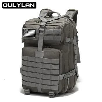 Военный тактический рюкзак, мужской армейский штурмовой рюкзак MOLLE, сумка 3P для путешествий на открытом воздухе, альпинизма, треккинга, кемпинга, охотничьих рюкзаков