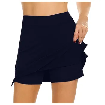 Женская легкая юбка Active Performance Skort для бега, тенниса, гольфа, летние женские шорты Y2k Streetwear Shorts 반바지