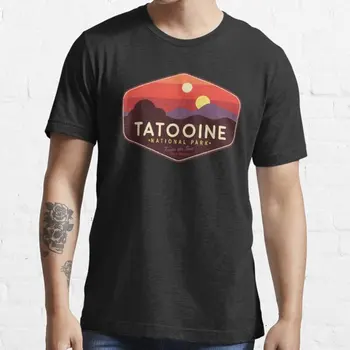 Национальный парк Татуин - В два раза веселее, в два раза веселее 2023 новая модная футболка для спортивного досуга с коротким рукавом