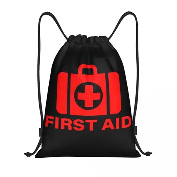 Сумки-рюкзаки для оказания первой помощи, неотложной медицинской помощи, сумки на шнурке, Сумки для женщин, мужчин, Легкие сумки для врача, медсестры, спортзала, сумки для путешествий