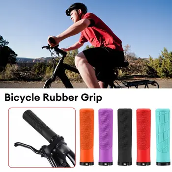 Резиновые рукоятки для горного велосипеда, запчасти для велосипеда, Нескользящая резиновая рукоятка, крышка для руля, аксессуары для велосипеда, ручки для руля велосипеда