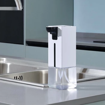 Интеллектуальный датчик дозатора пены для мыла, Автоматический дозатор для мытья рук без нажатия для домашней ванной комнаты
