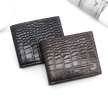 Новый мужской кошелек, короткий модный многофункциональный кошелек большой емкости с несколькими слотами для карт, кошелек из искусственной кожи