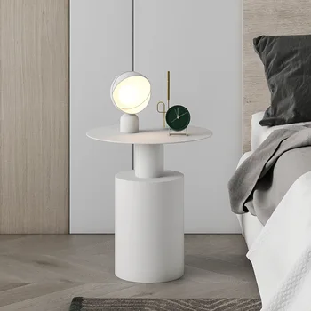 Современный туалетный столик, Современная минималистичная спальня, круглый креативный журнальный столик De Bistro, комплект мебели для кровати XF8GM