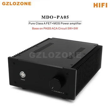 HIFI MDO-PA05 Чистый усилитель мощности класса A FET + MOS На базе цепи переменного тока 5 Вт + 5 Вт