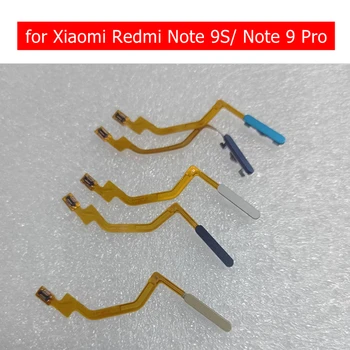 для Xiaomi Redmi Note 9S/Note 9 Pro Разъем сканера отпечатков пальцев Разъем датчика Touch ID Гибкий кабель Запасные части для ремонта