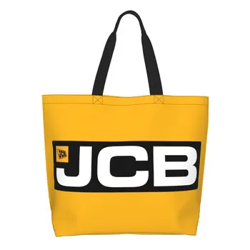 Сумки для покупок в продуктовых магазинах JCB Женские кавайные холщовые сумки для покупок через плечо Сумки большой емкости