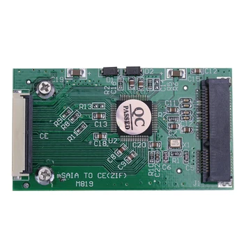 1шт Мини-SATA mSATA PCI-E IPOD SSD для 40pin 1,8-дюймовой Преобразовательной карты ZIF CE