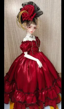 Платье для куклы BJD одежда подходит для 1/3 куклы