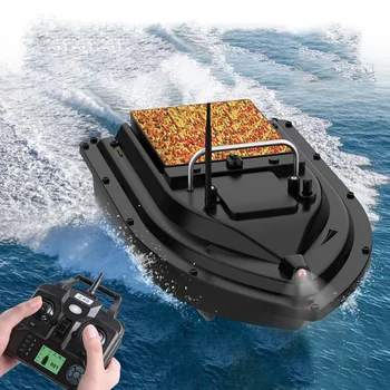 Интеллектуальная лодка с дистанционным управлением, Радиоуправляемая лодка-приманка, 500-метровый крюк для отправки Буксировочного крюка, Рыболовная лодка-гнездовье