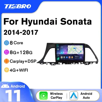 TIEBRO 2Din Android10 Автомагнитола Для Hyundai Sonata 7 LF 9 2014-2017 8G + 128G Авторадио GPS Навигация Автомобильный Стерео Bluetooth Плеер