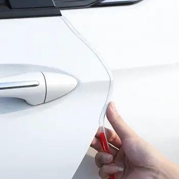 5 м Прозрачные резиновые накладки на кромку двери автомобиля для защиты от царапин для W203 Mercedes Benz Peugeot 508 Аксессуары Seat Ibiza 6j