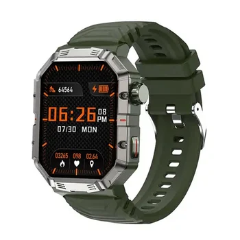 Смарт-часы GW55 с тройной защитой 2,02-дюймовый Компас с большим экраном Bluetooth-вызов Музыка Мониторинг состояния AI Голосовые смарт-часы
