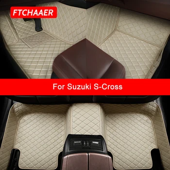 Автомобильные коврики FTCHAAER на заказ для Suzuki S-Cross ACross, Автоаксессуары, Коврик для ног