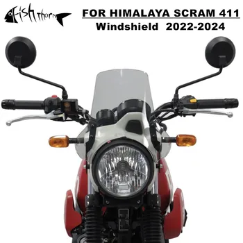 Дефлекторы Лобового Стекла мотоцикла Для Himalaya 411 Himalaya Scram 411 Scram411 SB6 2022 2023 2024