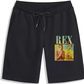 Новые мужские и женские шорты Rex Orange County, США, чистый хлопок, Em1, мужские шорты для отдыха,