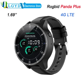 Rogbid Panda Plus IP68 Водонепроницаемые Смарт-часы 4G LTE Для вызова 4 ГБ + 64 ГБ MTK6739 Четырехъядерный 1,69 ‘IPS Экран 8 МП + 13 Мп Камера GPS