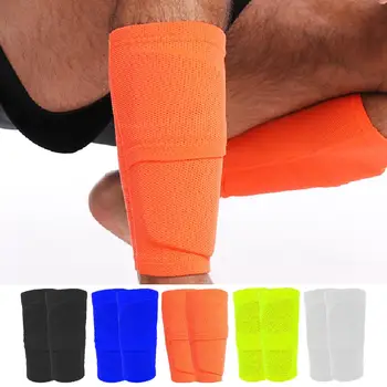 Защита для ног, Фиксированный рукав для носка, Двухслойный Вставляемый протектор для ног, Покрытие носков, футбольные нейлоновые протекторы Z2E2