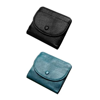 Модный женский кожаный кошелек, Клатч, женская маленькая сумочка, держатель для карт, Органайзер для мелочи.