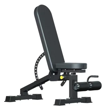 Коммерческая многофункциональная скамья для тяжелой атлетики с регулируемым весом для тренажерного зала Sit Up Ab Bench