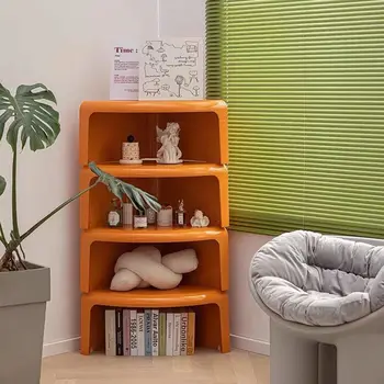 Комбинированный пластиковый журнальный столик Круглые прикроватные тумбочки Креативная столовая Кухня mesa вспомогательная мебель для спальни GY