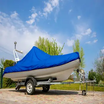 Синий Поли-брезентовый чехол 20X40 дюймов из сверхпрочного плетеного материала толщиной 5 Мил, водонепроницаемый, отлично подходит для брезентовой палатки, лодки, фургона или бухты у бассейна.