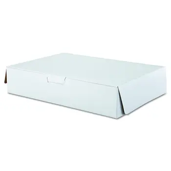 Крафт-картон Премиум-класса, Покрытый глиной, Белый, Без Окон, Для Торта и Утилитарной коробки, длина 19 дюймов x Ширина 14 дюймов x высота 4 дюйма