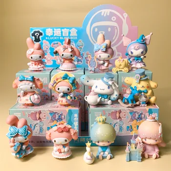 Новая игрушка Sanrio Blind Box Kawaii Kuromi Cinnamoroll Фигурки My Melody куклы Blind Bag Игрушка для фанатов в подарок