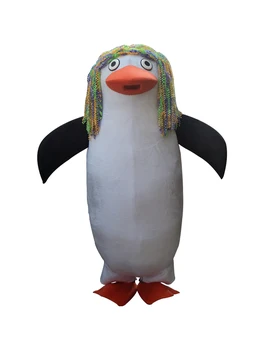 Костюм талисмана на Хэллоуин в виде Пингвина, маскарадный костюм для косплея