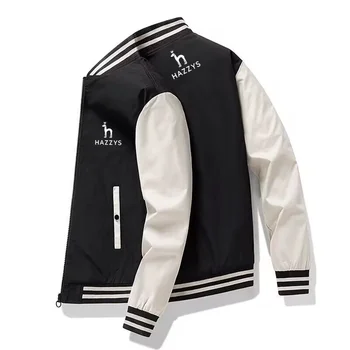 2023 осень модный бренд куртки спортивные куртки мужские Бейсбол Джерси мужская повседневная печатных стоять на молнии куртки 