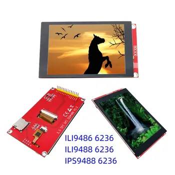 Большим спросом пользуется 3,5-Дюймовый TFT ЖК-Модуль Serial SPI Driver ILI9488 ILI9486 IPS9488 С Емкостным Сенсорным Экраном RGB320*480 Electrónica
